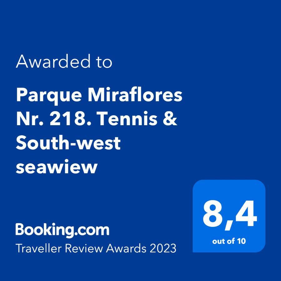 Parque Miraflores Nr. 218. Tennis & South-West Seawiew Appartement La Cala De Mijas Buitenkant foto